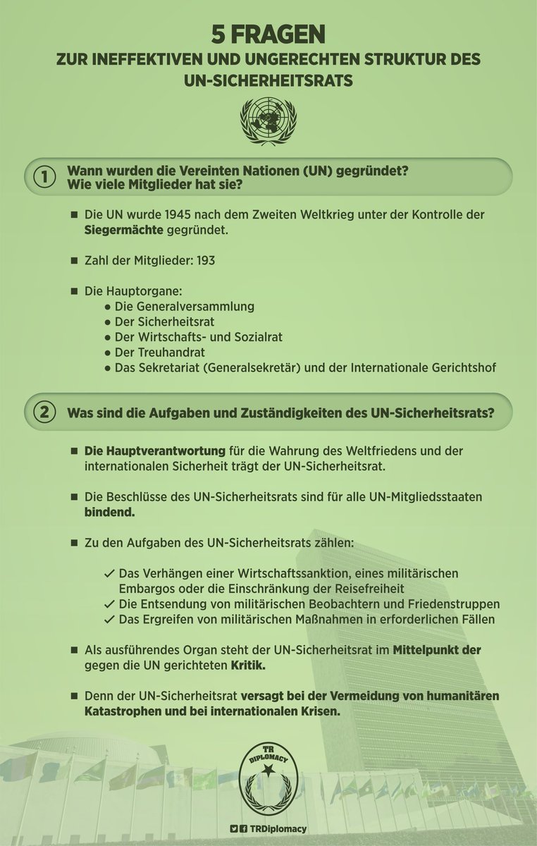 5 Fragen zur ineffektiven und ungerechten Struktur des UN-Sicherheitsrats