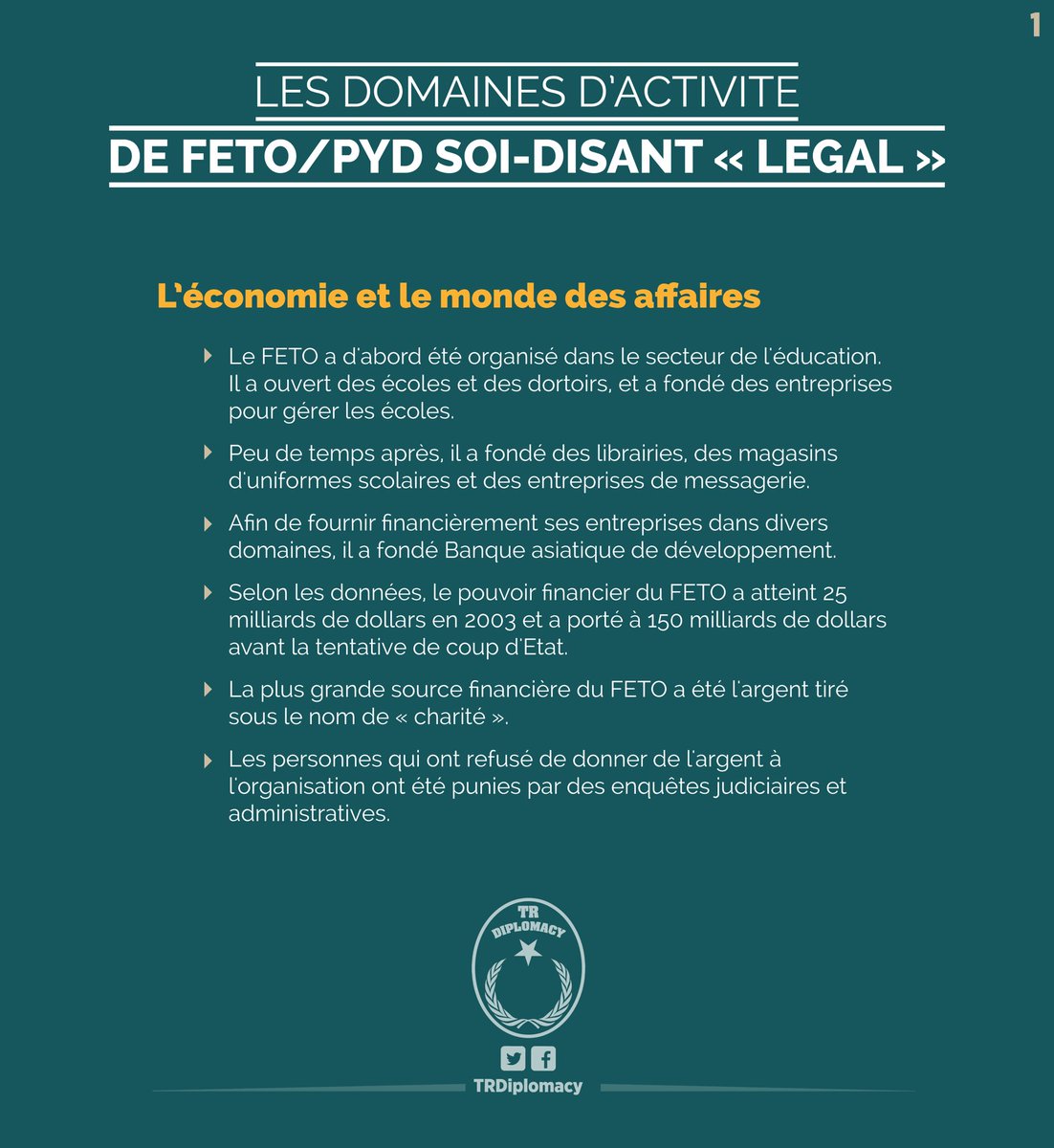 Comment le FETO a-t-il trompé les gens avec des structures apparemment légal? Economie, Fondation-Association et Media