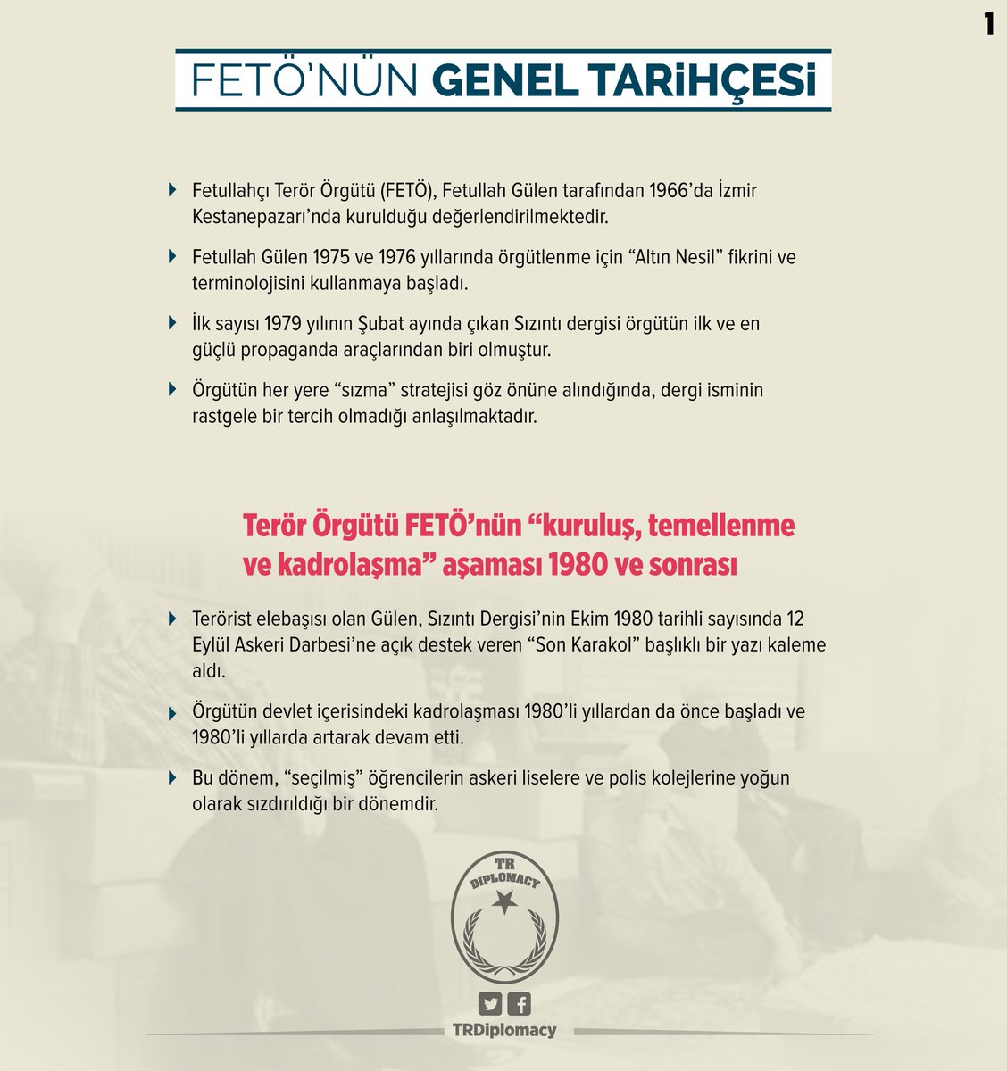 FETÖ'nün Genel Tarihçesi