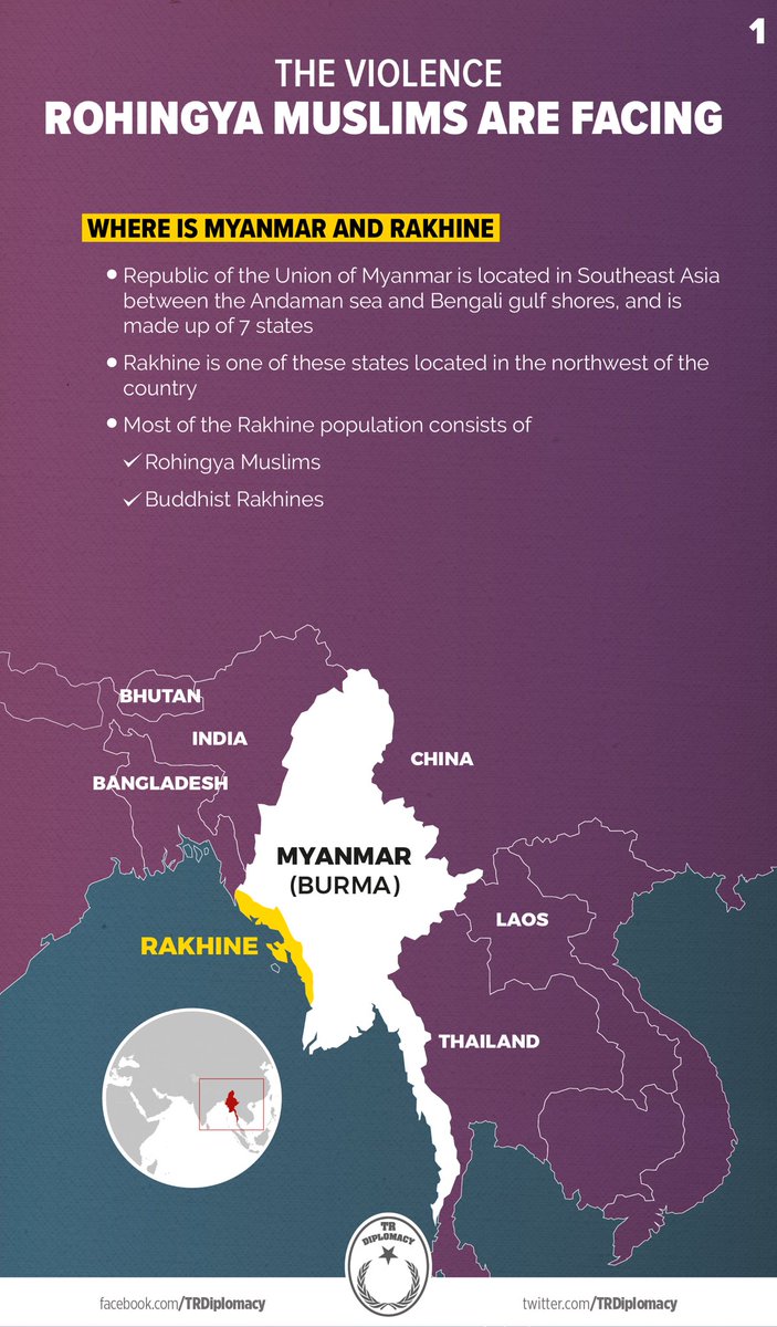 Rohingya Muslims are being brutally killed